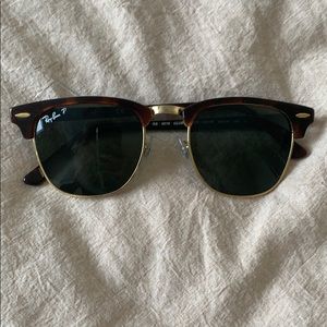 Ray Ban clubmaster sunglasses polarized